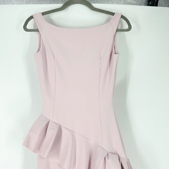 Chiara Bone La Petite Robe Light Pink Ruffle Maxi Dress - Picture 6 of 10